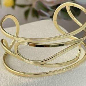 18K gold plated bangles