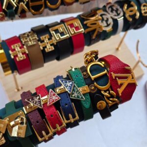 Leather bracelets